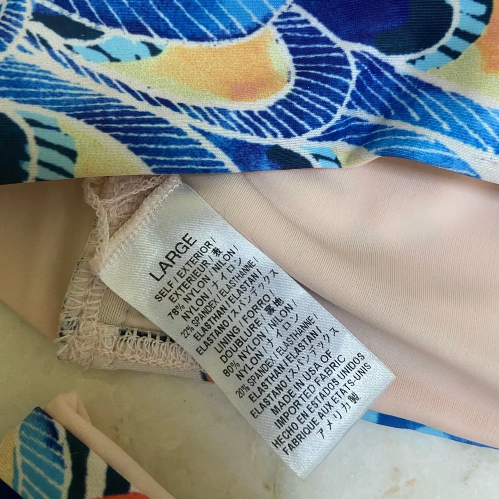 Mara Hoffman Pink Peacock Bikini - Picture 5 of 8